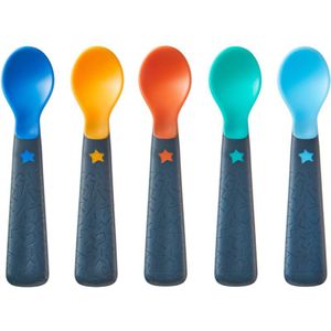 Tommee Tippee Easigrip Weaning lepels, 5 stuks