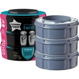 Multipack Pack 3 Sangenic Tec Universal Refills und Tommee Tippee Twist Click