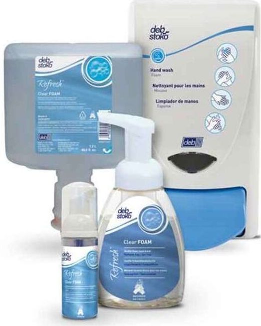 Handzeep SCJ Clear Foam Pure parfumvrij 250ml [6x]