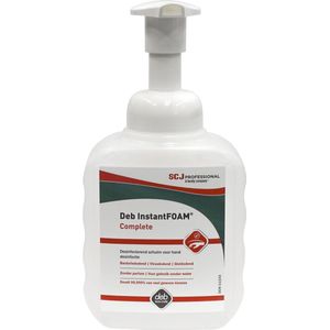 Deb InstantFOAM® Complete 400 ml schuimdispenser - Schuimende handgel - 80% actieve ingrediënten - Zuinig in gebruik - Droogt de huid niet uit