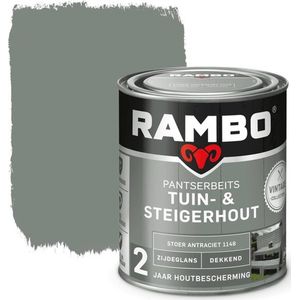 Rambo Tuin - & Steigerhout Stoer Antraciet 1148 | 5010426805016 | Verf