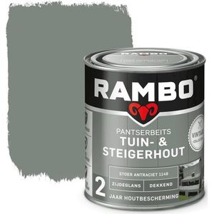 Rambo Tuin- & Steigerhout - Stoer Antraciet 1148 | 5010426805016 | Verf