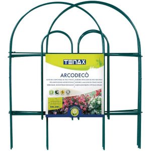 VOUNOT Gazonrand van verzinkt staal, 10 m, scheidingsrand, robuust, flexibel, gazonbescherming, dikte 0,7 mm, 18 x 100 cm, 10 stuks voor tuin, planten, groenteplanten