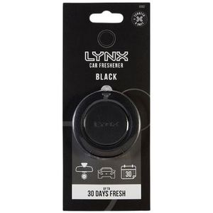 Lynx Disc Luchtverfrisser - Black