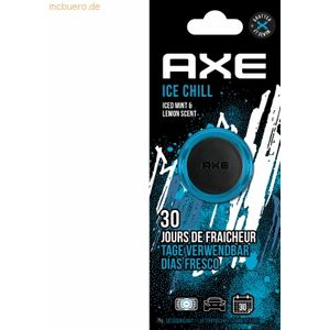 Axe Luchtverfrisser Mini Vent 3 Cm Ice Chill Zwart/blauw
