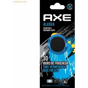 Axe Luchtverfrisser Mini Vent - Alaska 3 Cm Zwart/blauw