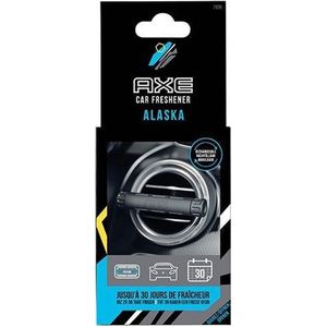 AXE luchtverfrisser Alaska aluminium zwart/zilver 3-delig