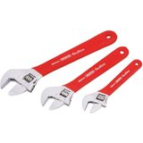 Draper Redline 67634 Soft Grip Verstelbare moersleutel Set (3-delig)