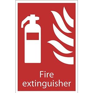 DRAPER 184.002,7 cm brandblusser ""FIRE Equipment schild