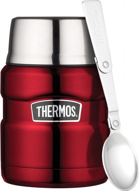 Thermos Stainless King - Voedselcontainer - 470 ml - Cranberry