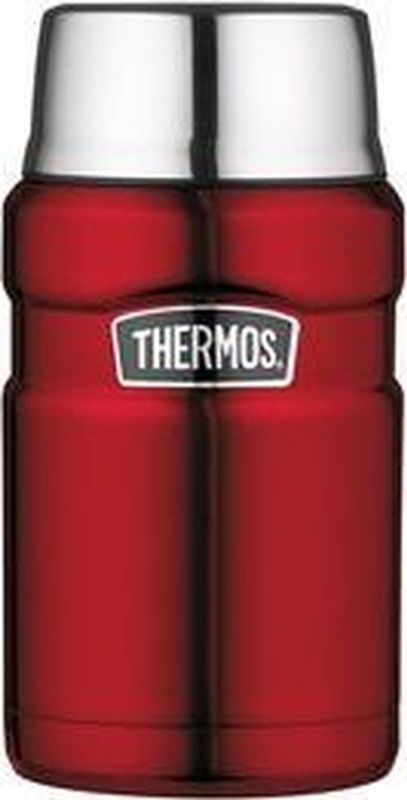 THERMOS Food Container King 0,7 L Thermo Behälter Isolierbehälter Essenbehälter Farbe: Cranberry