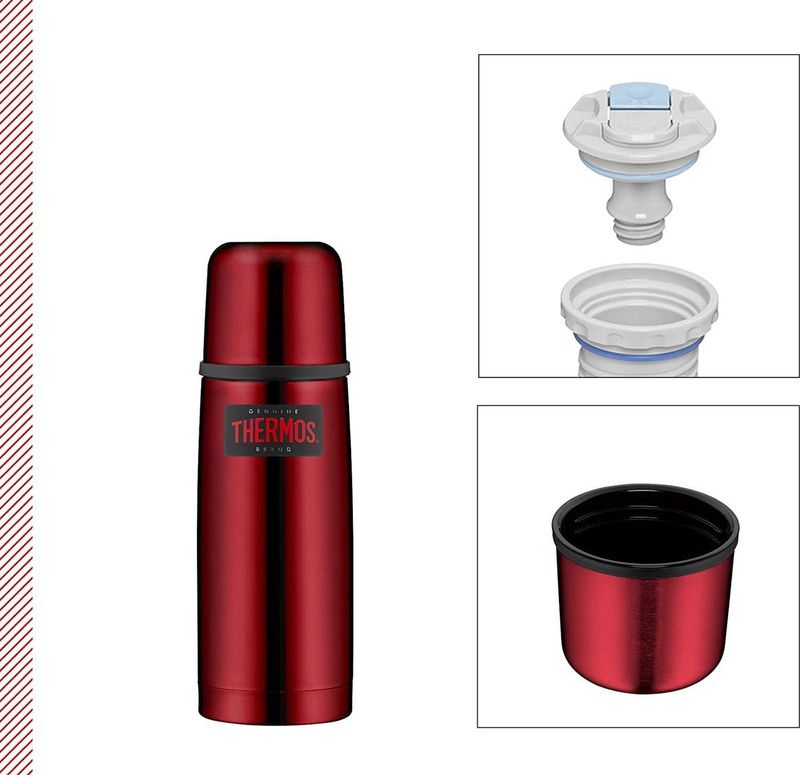 Thermosfles - Rood - RVS - 500ml