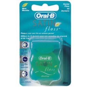 Oral-B Satin Floss - Voordeelverpakking 12x25m - Flosdraad