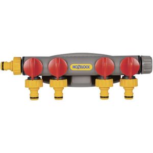 thumbnail: 2-weg Waterverdeler Met Afsluitkraan – Tuinslang Splitter Set | 3/4 Inch Aansluiting & Individuele Kranen