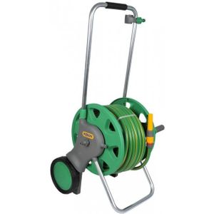 HOZELOCK EURO CART SLANGENWAGEN 60 INCL. Ø15MM 30M SLANG, KOPPELINGEN EN TUINSPUIT