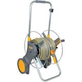 HOZELOCK EURO CART METALEN SLANGENWAGEN 90 INCL. 25M SLANG, KOPPELINGEN EN TUINSPUIT