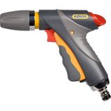 Hozelock Jet Spray Pro spuitpistool, grijs/geel, 16 x 10 x 8 cm