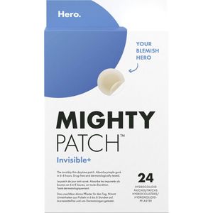 Hero - Mighty Patch Invisible+ - 24 Stuks - Ultrathin Pleisters