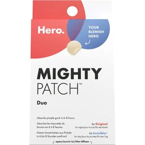 Hero - Mighty Patch Duo - Pleister tegen Acne - 12 Stuks