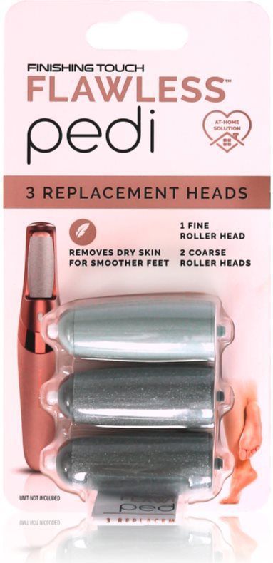 Finishing Touch Flawless Pedi - Reservekoppen - 3 Stuks - Voor Eeltverwijdering