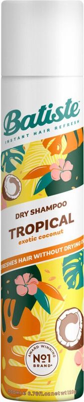 Batiste - Tropische Droogshampoo - Haarverzorging - 200ml