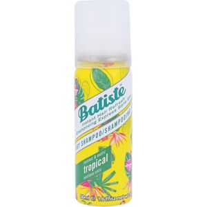 Batiste - Dry Shampoo Tropical With A Coconut & Exotic Fragrance - 50ml