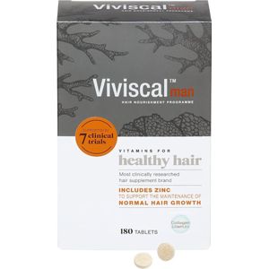 Viviscal Man - Haargroei Supplement - Natuurlijke Ingrediënten - 60 Tabletten