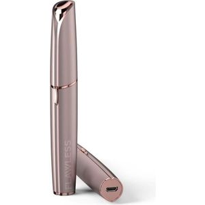 Finishing Touch - Flawless Brows - Wenkbrauwtrimmer - Wit - Oplaadbaar