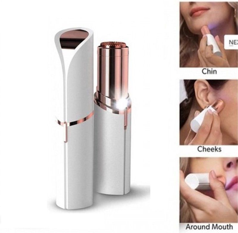 Flawless Facial hair remover Precisietrimmer Verwijdert haar onmiddelijk & pijnloos