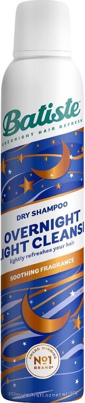Batiste - Overnight Light Cleanse - Droog Shampoo - 200 ml