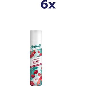 6x Batiste Droogshampoo Cherry 200 ml