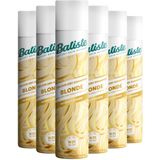 6x Batiste Droogshampoo Hint of Colour Light Blond 200 ml