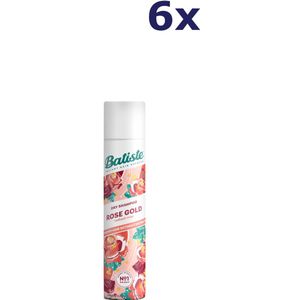 Batiste Droogshampoo Rose Gold - 6 x 200 ml