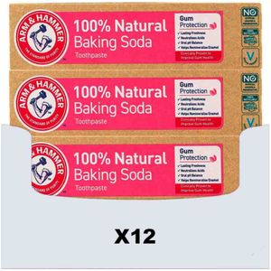 Arm & Hammer - Tandpasta - 100% Natural Gum Protection - 75 ml - 12x