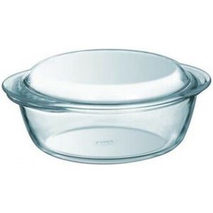 Pyrex Classic Easy Grip Ovenschaal 1,5 l + 60 cl deksel - 25 x 20 x 11 cm