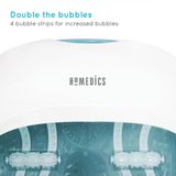 HoMedics FS250 Luxe Voetenbad met Warmtefunctie - Inclusief pedicure opzetstukken