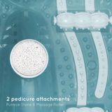 HoMedics - FS250 - Voetenbad - Warmtefunctie - Inclusief Pedicure Opzetstukken