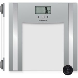 Salter - 9182 SV3R - Digitale Personenweegschaal - Grijs - Max 150KG - Met Geheugen 8 Gebruikers