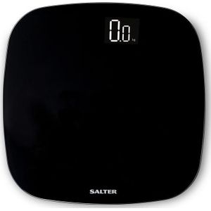 Salter, Weegschaal, 9221 BK3R Eco Oplaadbare Elektronische Badkamerweegschaal zwart (180 kg)