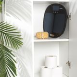 Salter - 9192 BK3R Curve - Badkamerweegschaal - Zwart - Bluetooth