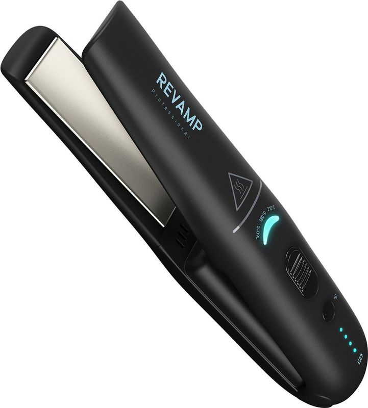 Revamp Progloss Liberate Draadloze Mini Stijltang - Kleine Stijltang - Keramisch - Incl. Reisetui