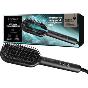 Revamp - Progloss Deepform - Stijlborstel - Keramisch - Met Ionische Technologie - Instelbare Temperatuur