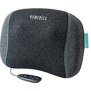 HoMedics TruHeat Shiatsu Massagekussen - Draadloos met Afstandsbediening - Rug Schouders en Nekmassage