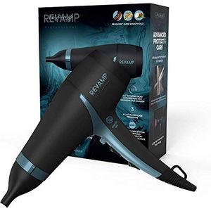 REVAMP Progloss 4000 Advanced Protect & Care Föhn - Lichte, draagbare professionele föhn, concentrator mondstuk, ultieme glans ionische straal met conditionerende supergladde oliën