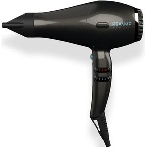 Revamp - Progloss DR3950 - Föhn - Zwart - 2200 Watt - Ionentechnologie - Coolshot functie