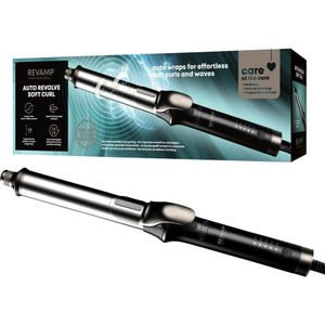 Revamp - Auto Revolve Soft Curl Tong - 32 MM - Geschikt voor alle Haartypes - Ionentechnologie - Inclusief Hittebestendige Handschoen