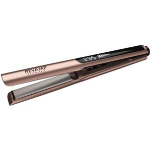 Revamp ST1900 Luxe Stijltang met Ionentechnologie - Van 150°C tot 235°C - LED Display - Langere Keramische Platen - Krullen - Stijlen - Geschikt Voor Alle Haartypen Ook Beschadigd Haar