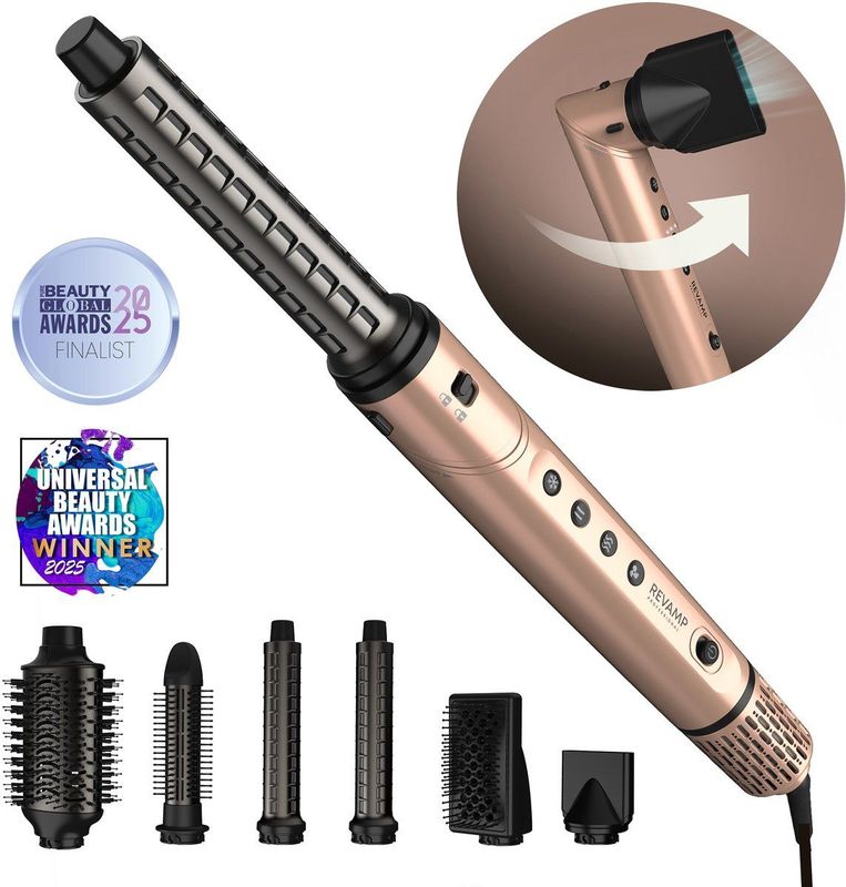 Revamp - DR-2850 - Multistyler - Krulborstel - Airstyler - Inclusief opbergtas