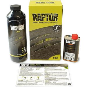 Raptor Liner TINTABLE 1 liter Set - Kleurbare Bedliner - Slijtvast en UV-bestendig