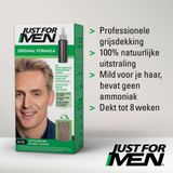 Just For Men Blonde Haarkleuring, Herstelt de Originele Kleur voor een Natuurlijke Look, H10